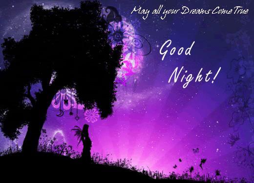 May All your Dreams Come True: Good Night!