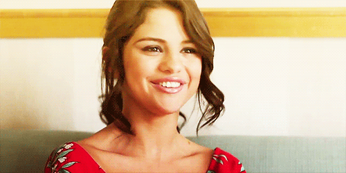 Selena Gomez laughing