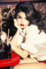 Selena Gomez red lips