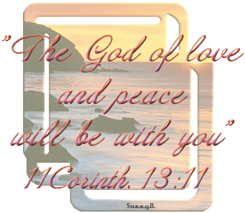The God Of Love And Peace Will Be With You