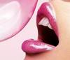 Kiss Pink Lips Balloon