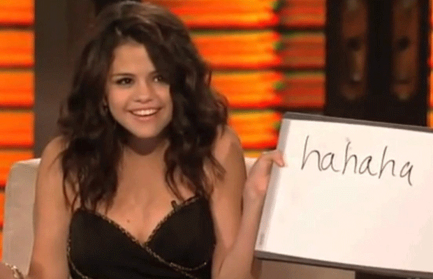 Selena Gomez: hahaha
