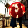 Love & Red umbrella: Avatar