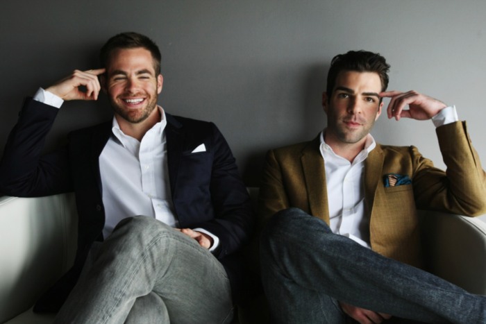 Chris Pine & Zachary Quinto