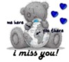 I miss you!