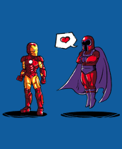 Superheroes in love
