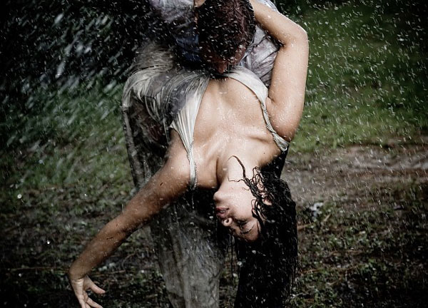 Passion in the rain