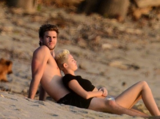 Miley Cyrus y Liam Hemsworth