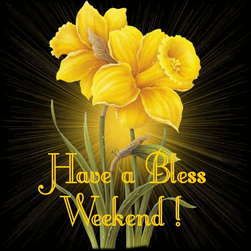 Have a Bless Weekend!