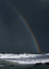 Rainbow over the sea