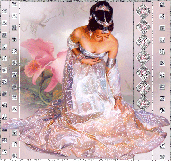 Oriental beautiful bride