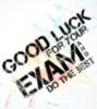 Good Luck For Your Exam and Do The Best