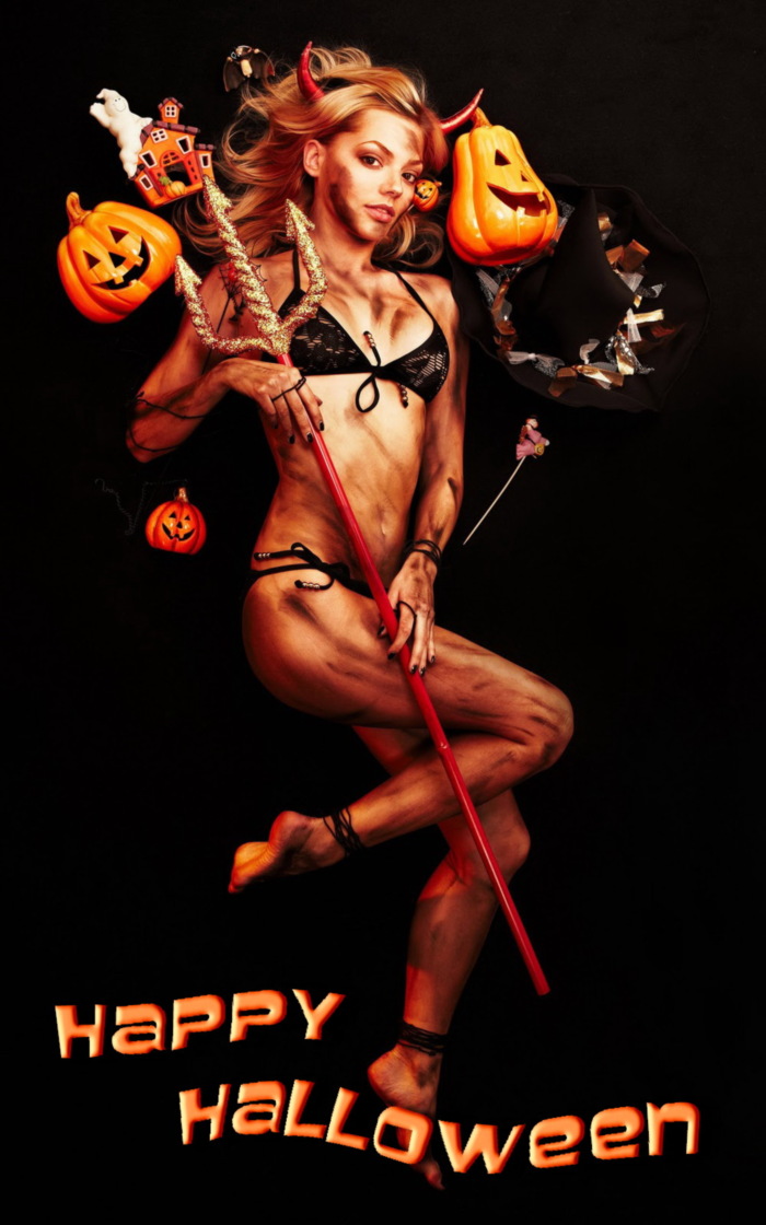 Happy Halloween--Sexy Witch