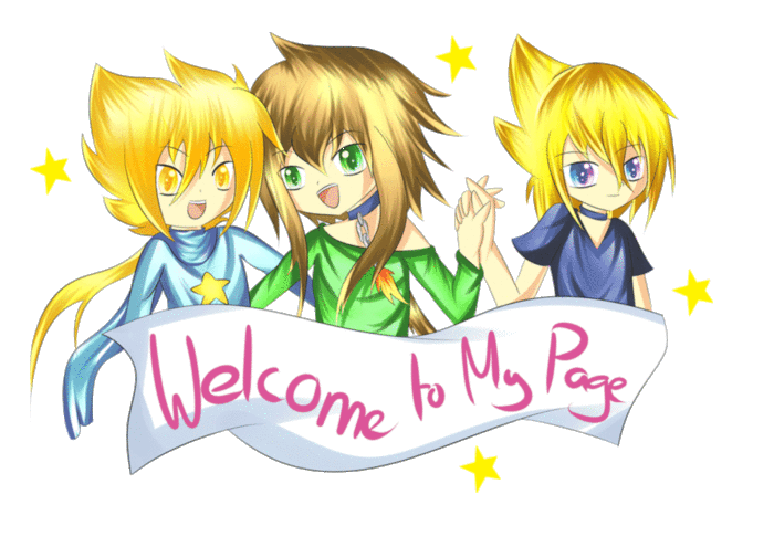 Welcome to My Page--Anime