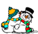 Snowman's kiss