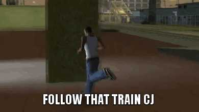Follow that train CJ