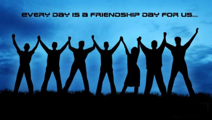 Every day is a friendship day for us...