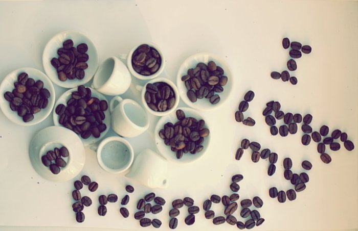 I Love My Friends--Coffee