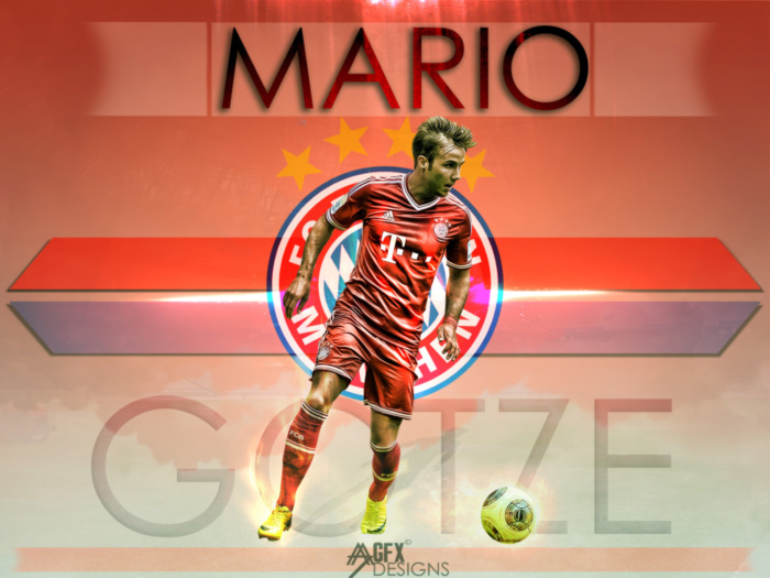 Bayern Munchen Mario Getze