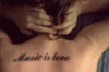 Music is love--Tattoo