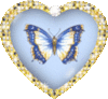 Heart with butterfly