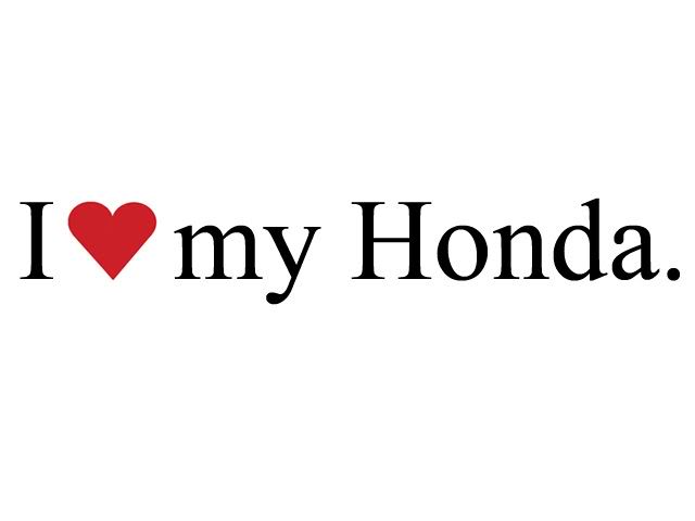 I Love My Honda