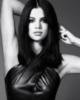 Selena Gomez Sexy Black and White