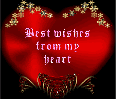 Best wishes from my heart