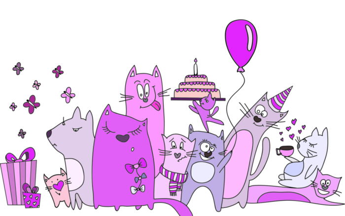 Cats Birthday Party