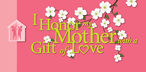 Happy Mother's Day -- I honor my mother with a gift of love