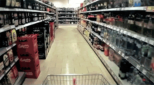 Alcohol party shopping