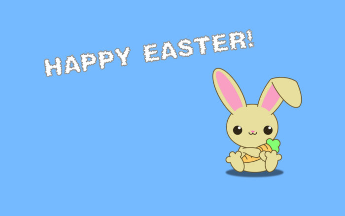 Happy Easter! -- Anime Bunny