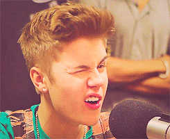 Justin Bieber Funny Face