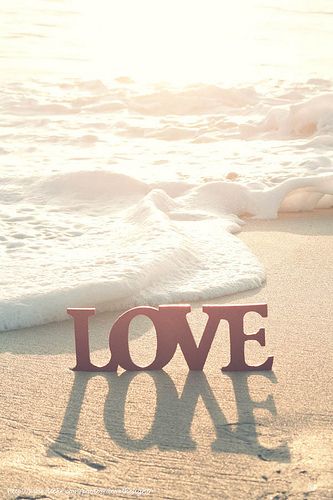Love -- On the beach