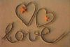 Love -- Sand Hearts