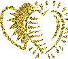 Gold Hearts