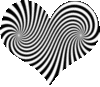 Black and White Heart