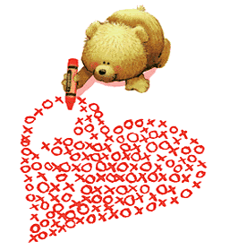 Love Heart -- Cute Teddy Bear