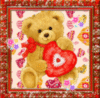 Happy Valentine's Day -- Teddy Bear with Heart