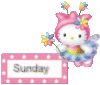 Sunday -- Cute Hello Kitty