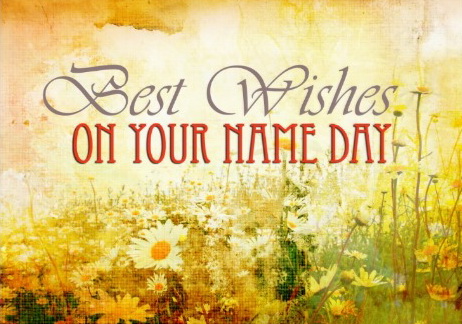 Best Wishes on Your Name Day