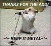 Thanks For The Add! Keep It Metal