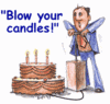 Blow Your Candles Happy Birthday