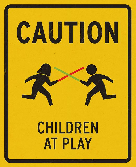 Caution: Children at play