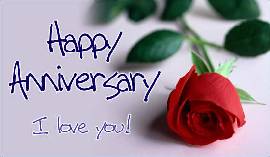 Happy Anniversary. I Love You! 