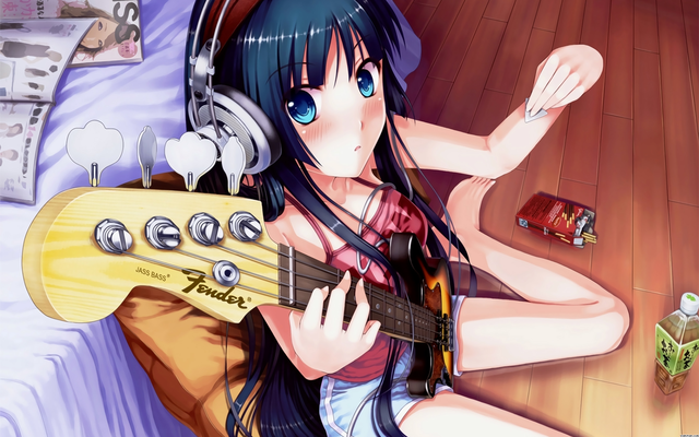 Anime Girl Guitar