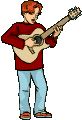 Singer with Guitar