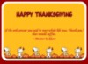 Thanksgiving Wishes