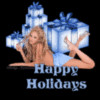 Happy Holidays -- Sexy Girl