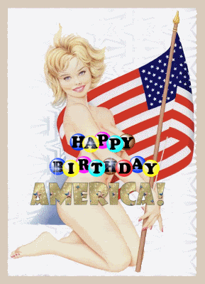 Happy Birthday America! -- Sexy